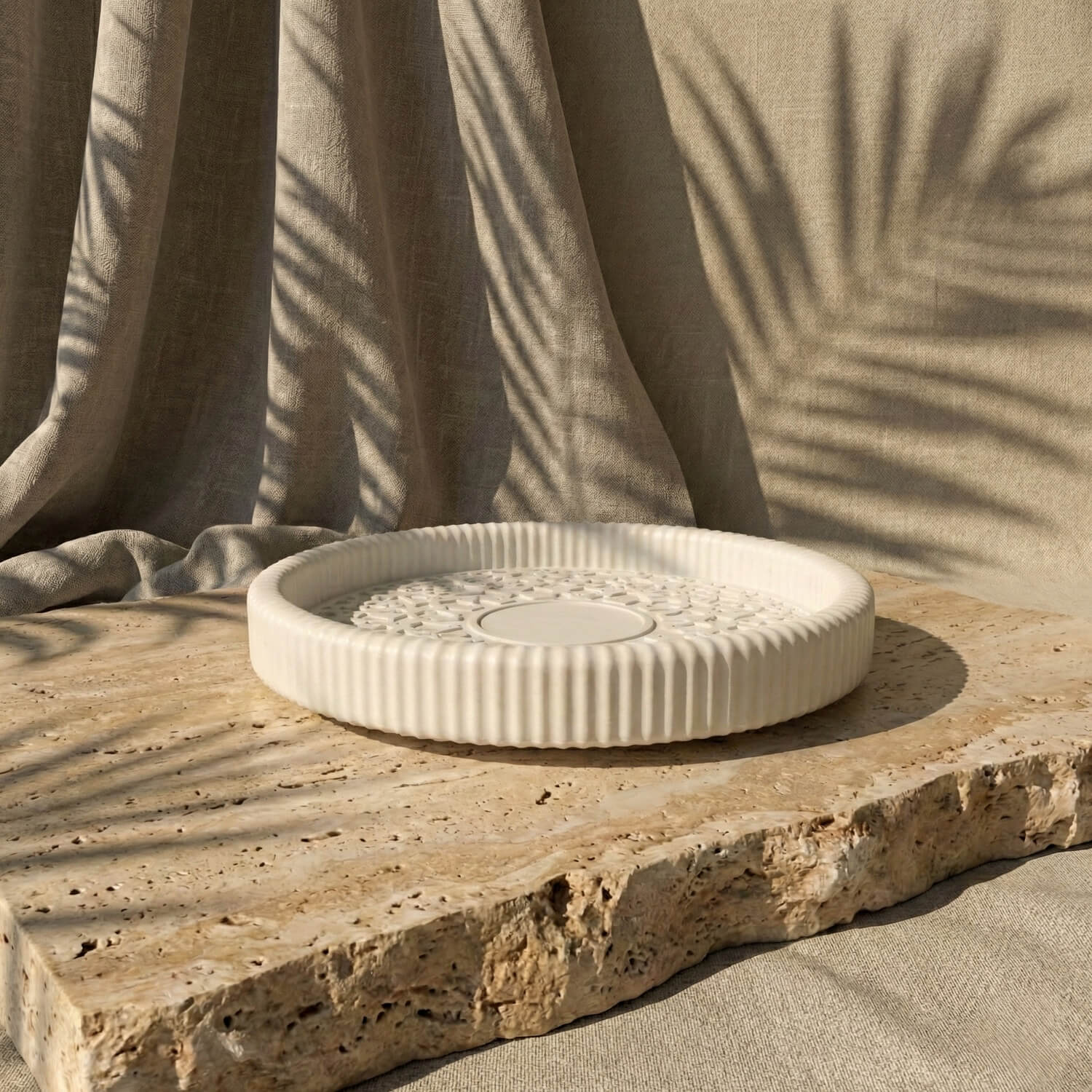 Aslam Al Silahdar Geometric Medallion – Catchall Tray - Image 5