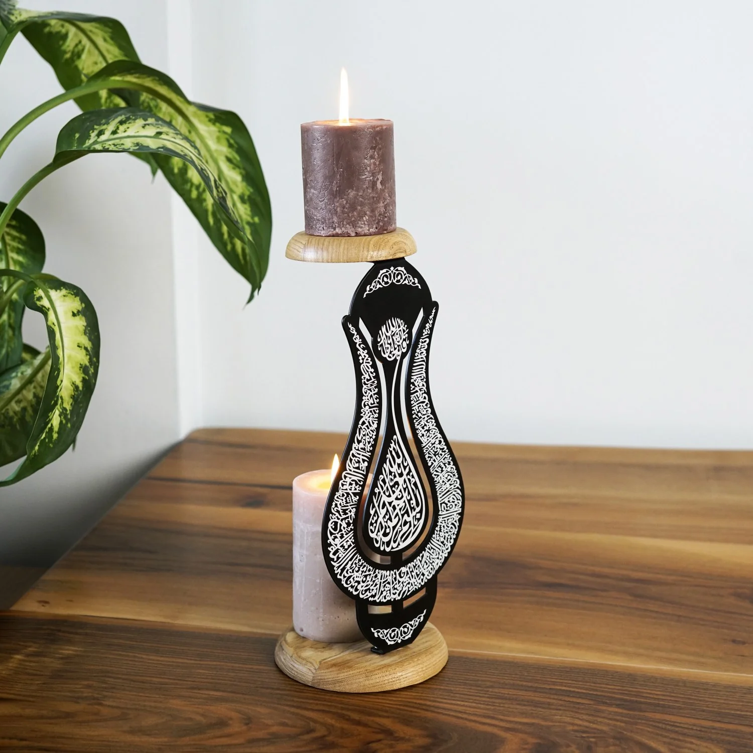Ayatul Kursi Islamic Candle Holder - Tulip Shaped Design for Elegant Decor - Image 6