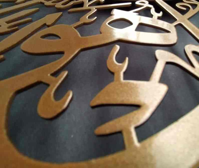 Bismillah Key Holder for Entrance - Islamic Entryway Decor Ideas - Image 14