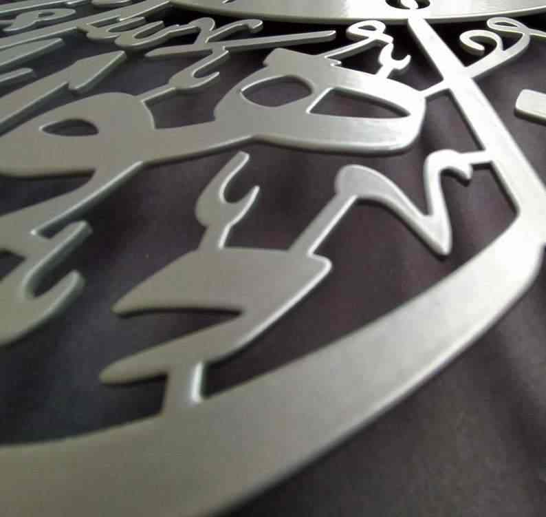 Bismillah Key Holder, Tree Shape Decor - Islamic Wall Art - Image 9