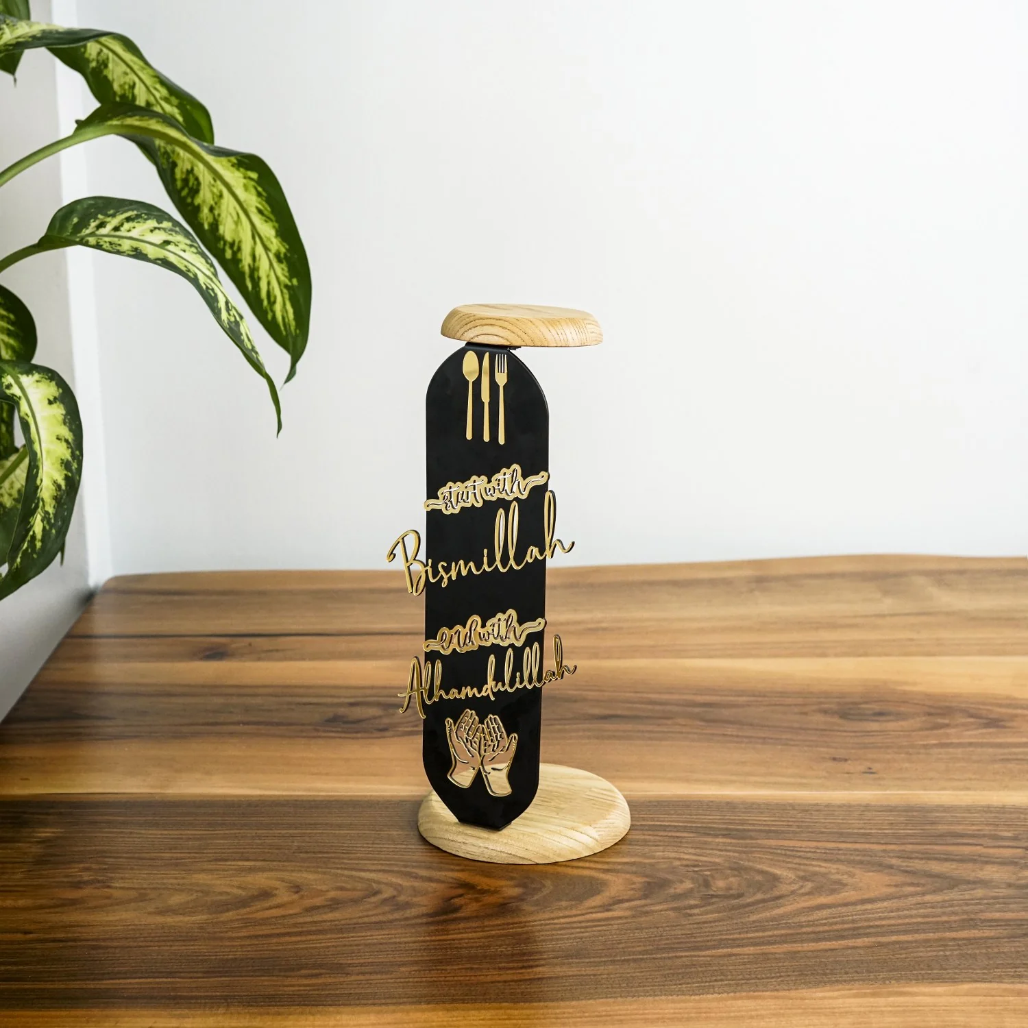 Dining Table Decor - Islamic Candleholder | Start with Bismillah, End with Alhamdulillah - Image 7