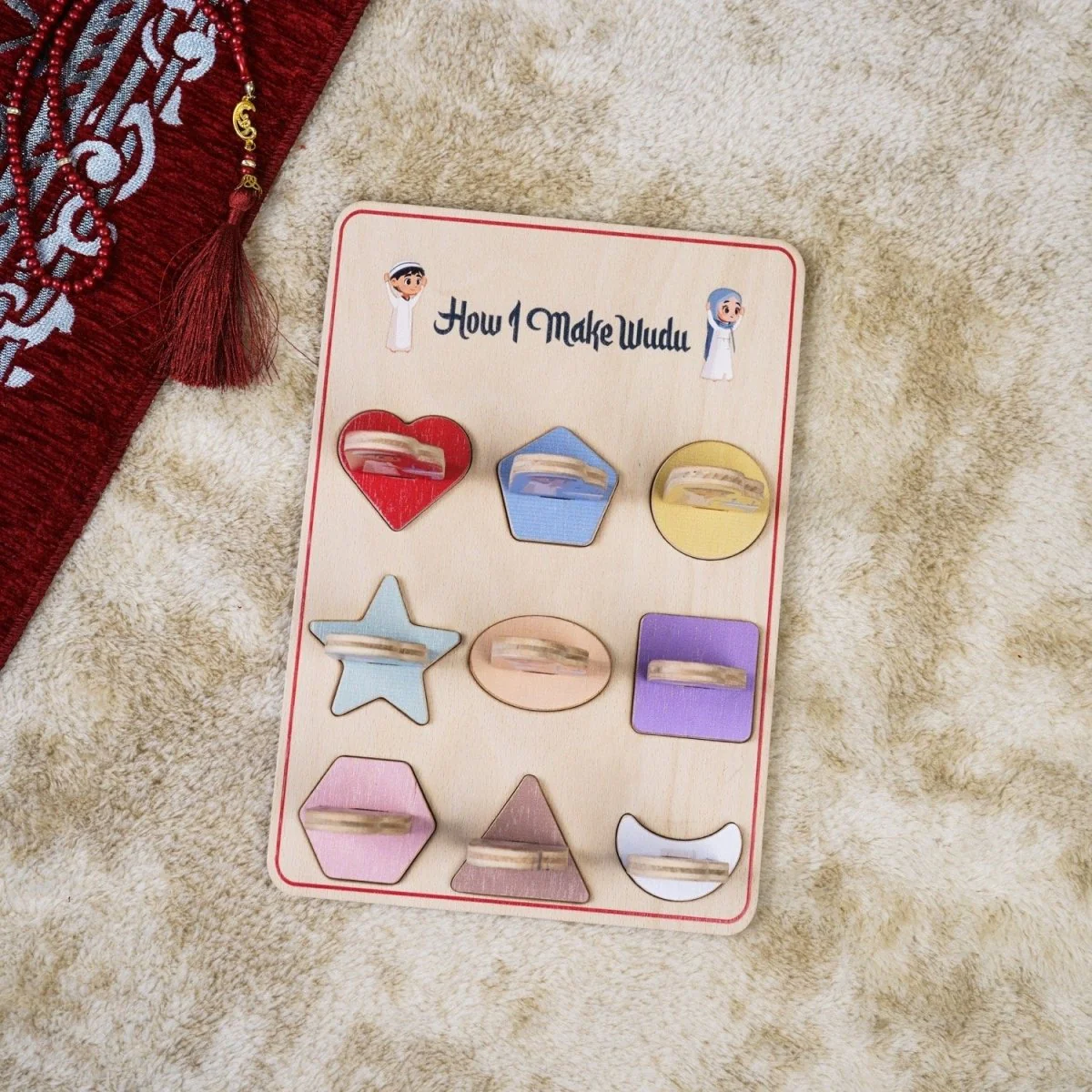 How I Make Wudu – Islamic Education Through Play | Islamic Art Decor for Children - Image 7
