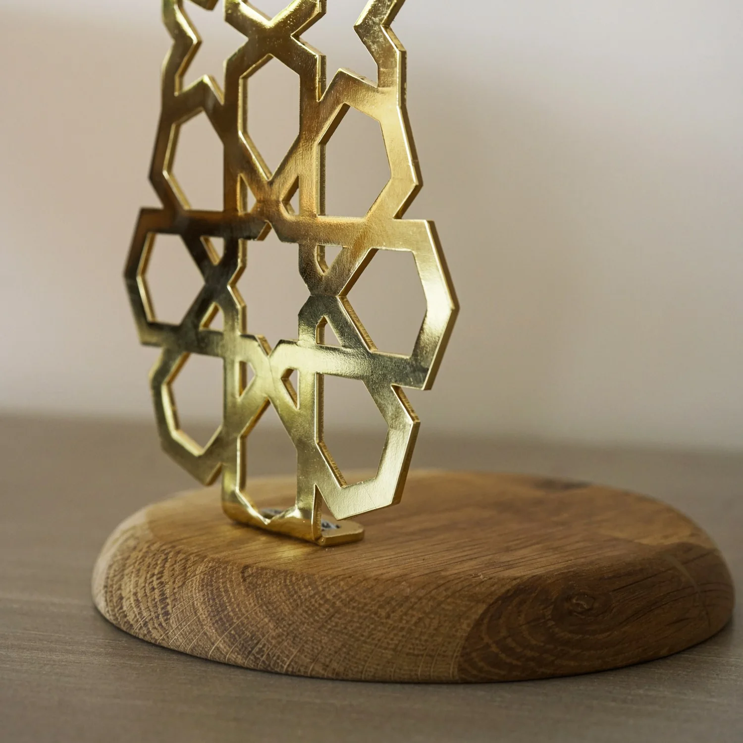 Metal Candleholder Islamic Table Decor - Geometric Design Muslim Gift - Image 15