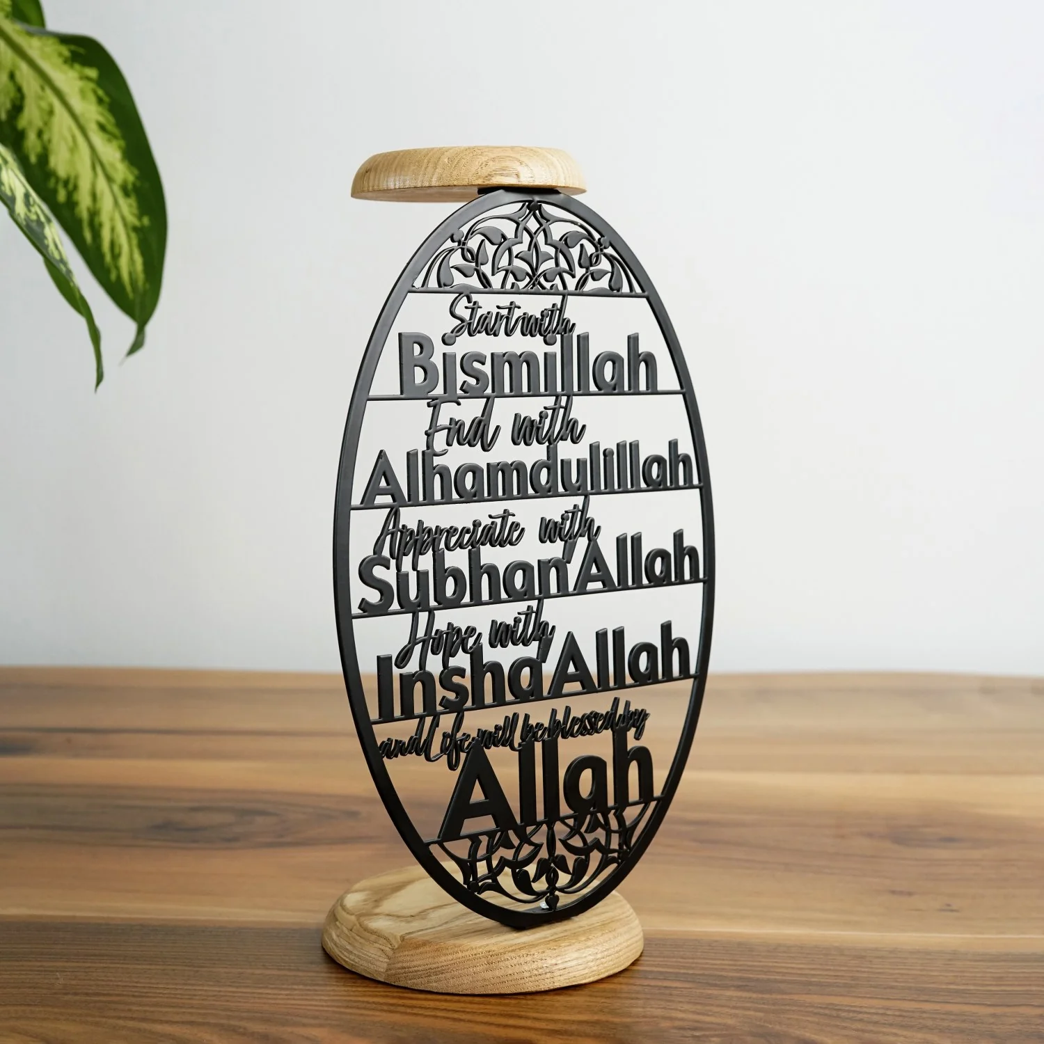 Islamic Candleholder | 4 Powerful Dhikr in Islam - Dining Table Decor for Muslims - Image 29