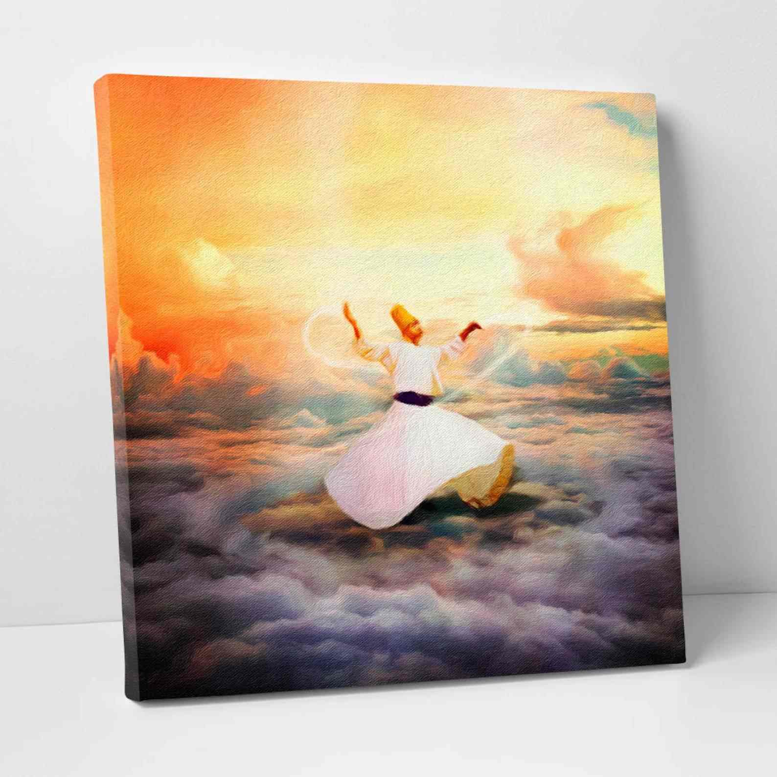 Islamic Canvas Printing - Whirling Dervish - Image 2