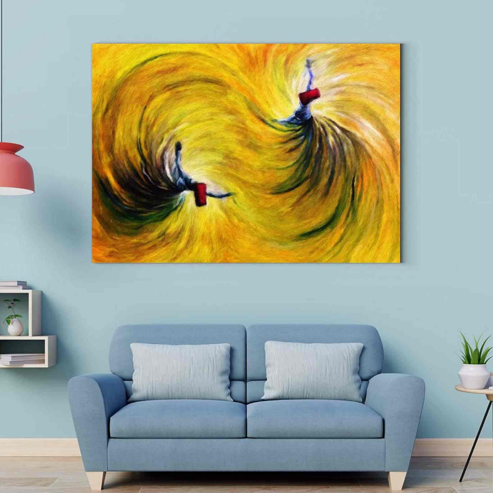 Islamic Canvas Wall Art Whirling Dervish - Islamic Canvas Printing - Image 2