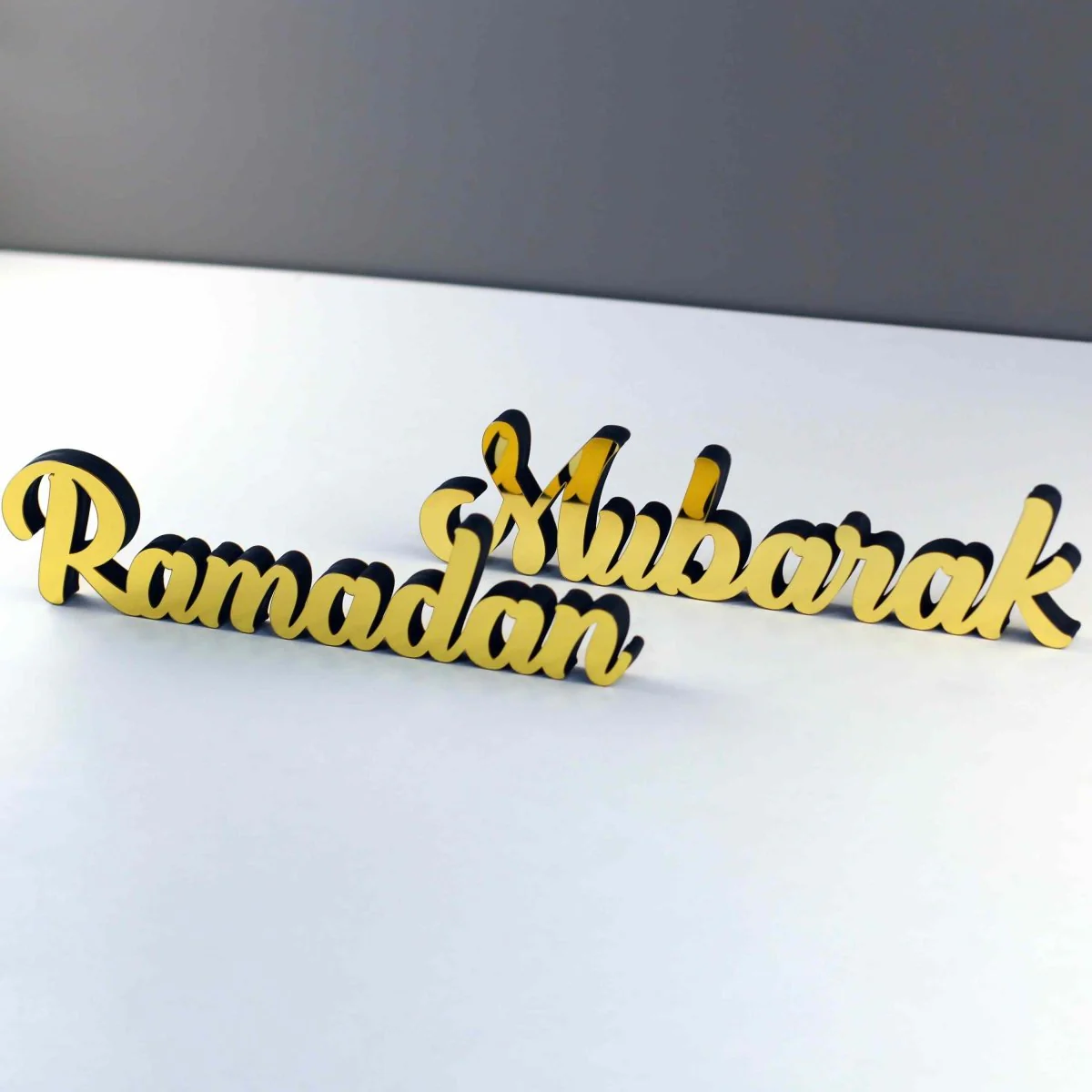 Ramadan Mubarak & Eid Mubarak - Islamic Table Decor | Muslim Gift - Image 10