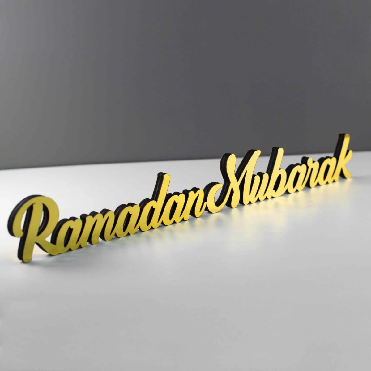 Ramadan Mubarak & Eid Mubarak - Islamic Table Decor | Muslim Gift - Image 11