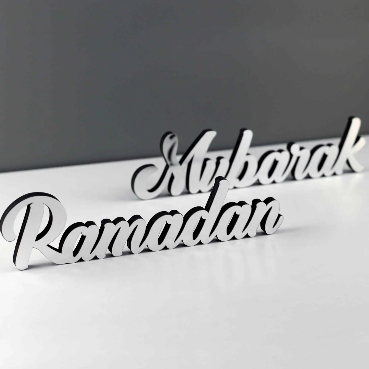 Ramadan Mubarak & Eid Mubarak - Islamic Table Decor | Muslim Gift - Image 14