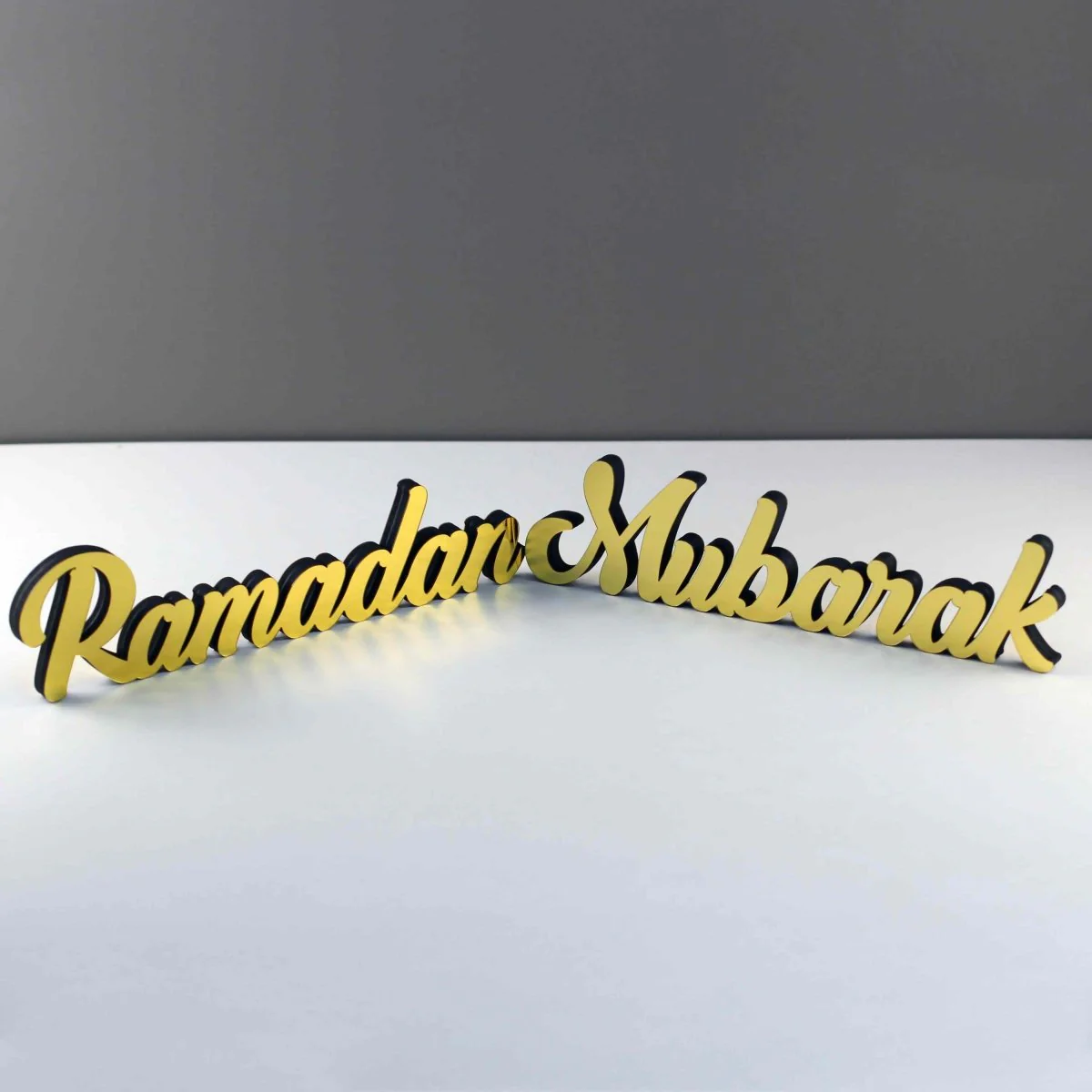 Ramadan Mubarak & Eid Mubarak - Islamic Table Decor | Muslim Gift - Image 9