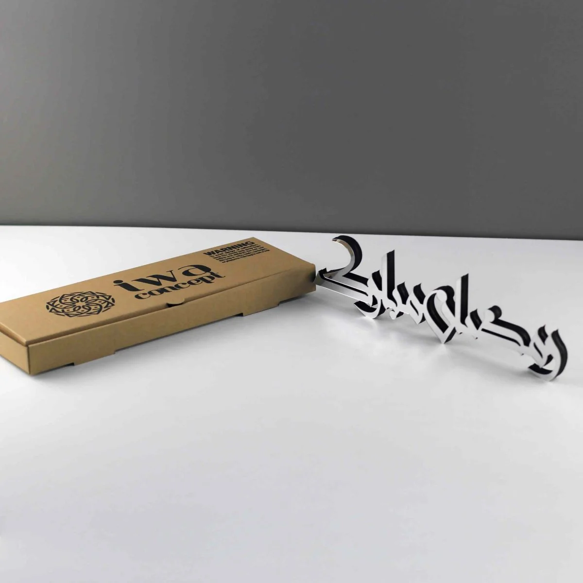 Ramadan Mubarak & Eid Mubarak Kufic Islamic Gift Tabletop Decor - Image 8
