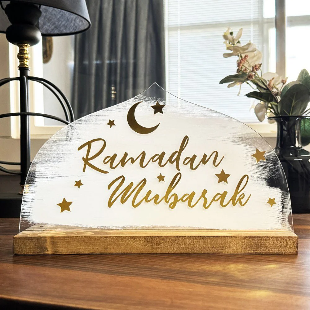 Ramadan Mubarak - Islamic Table Decor for Muslim Gift - Image 7