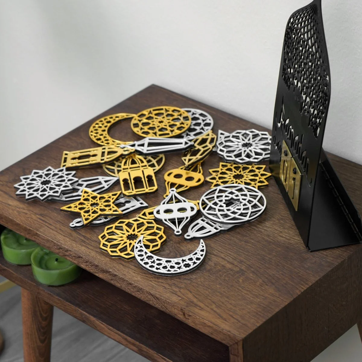 Ramadan Ornaments, Eid Decoration - Islamic Wall Art | Muslim Gift, 22 Pieces