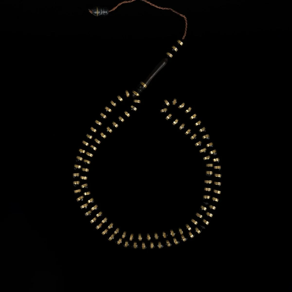 Islamic Prayer Beads | Engraved Kuka - Wooden Dhikr Misbaha - Image 5