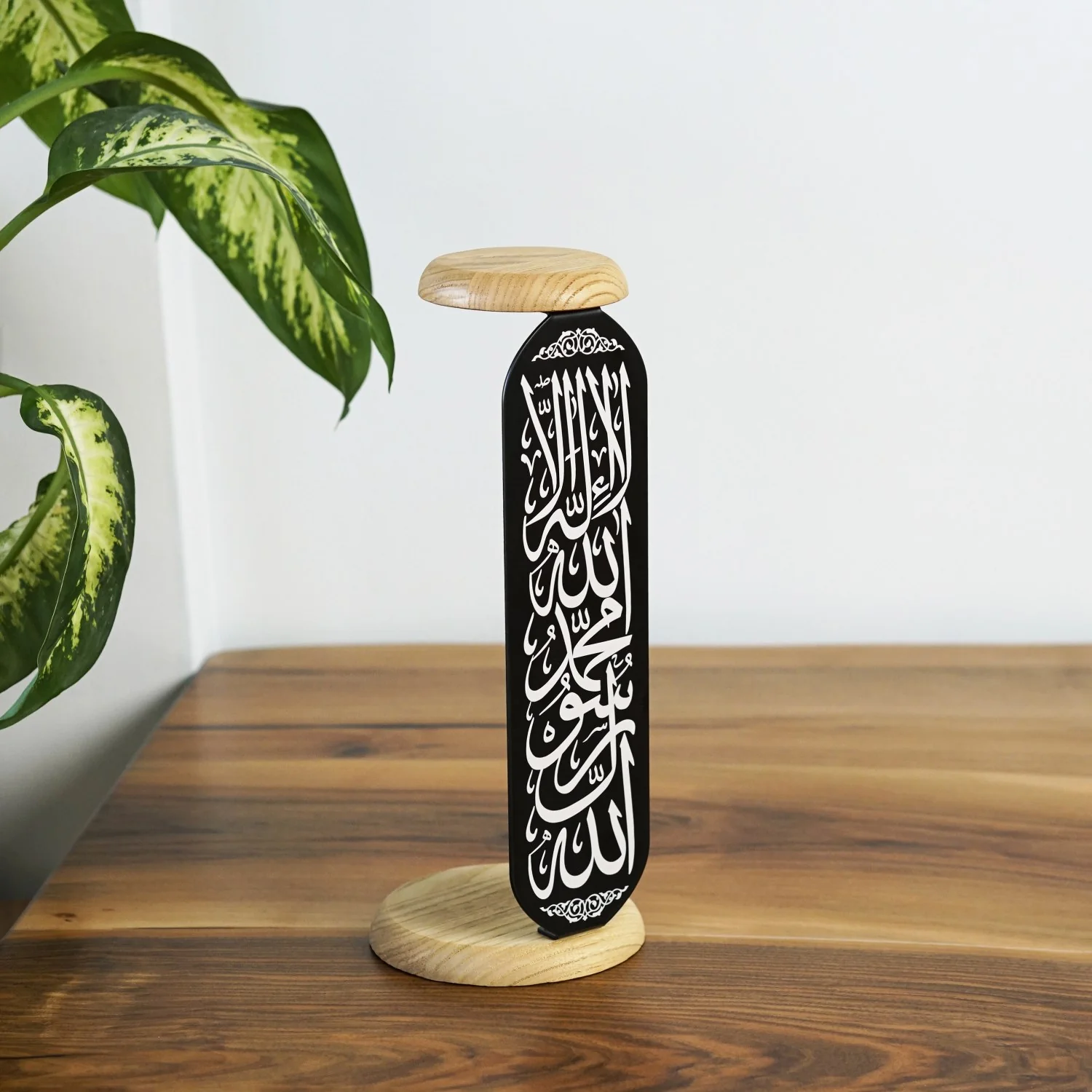 Kalima Tawheed Islamic Candleholder - UV Print Tabletop Decor for Muslim Homes - Image 9