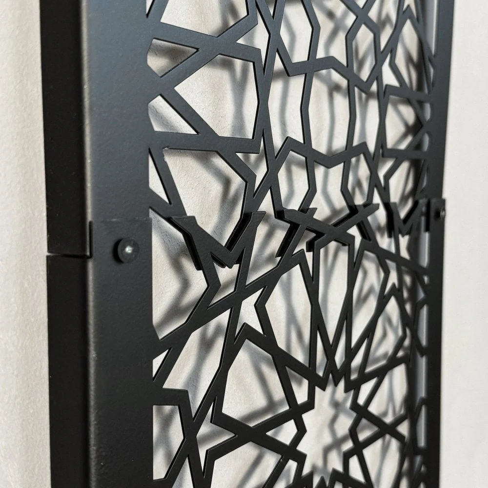 Metal Mihrab for Prayer Room with Islamic Calligraphy Set - Image 18