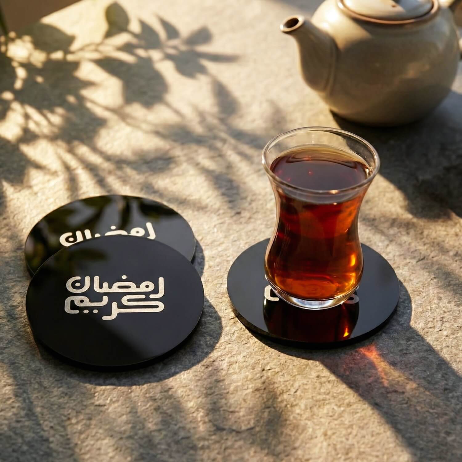 Modern Islamic Acrylic Coasters – Ramadan Table Decor - Image 11