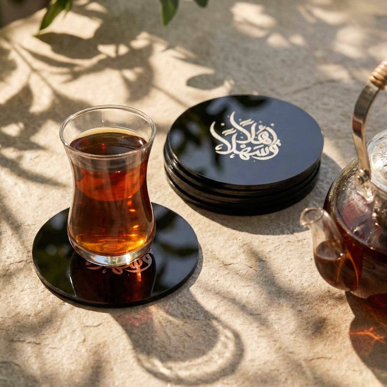 Modern Islamic Acrylic Coasters – Ramadan Table Decor - Image 12