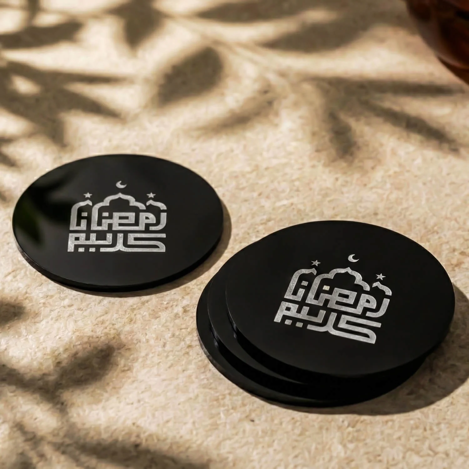 Modern Islamic Acrylic Coasters – Ramadan Table Decor - Image 20