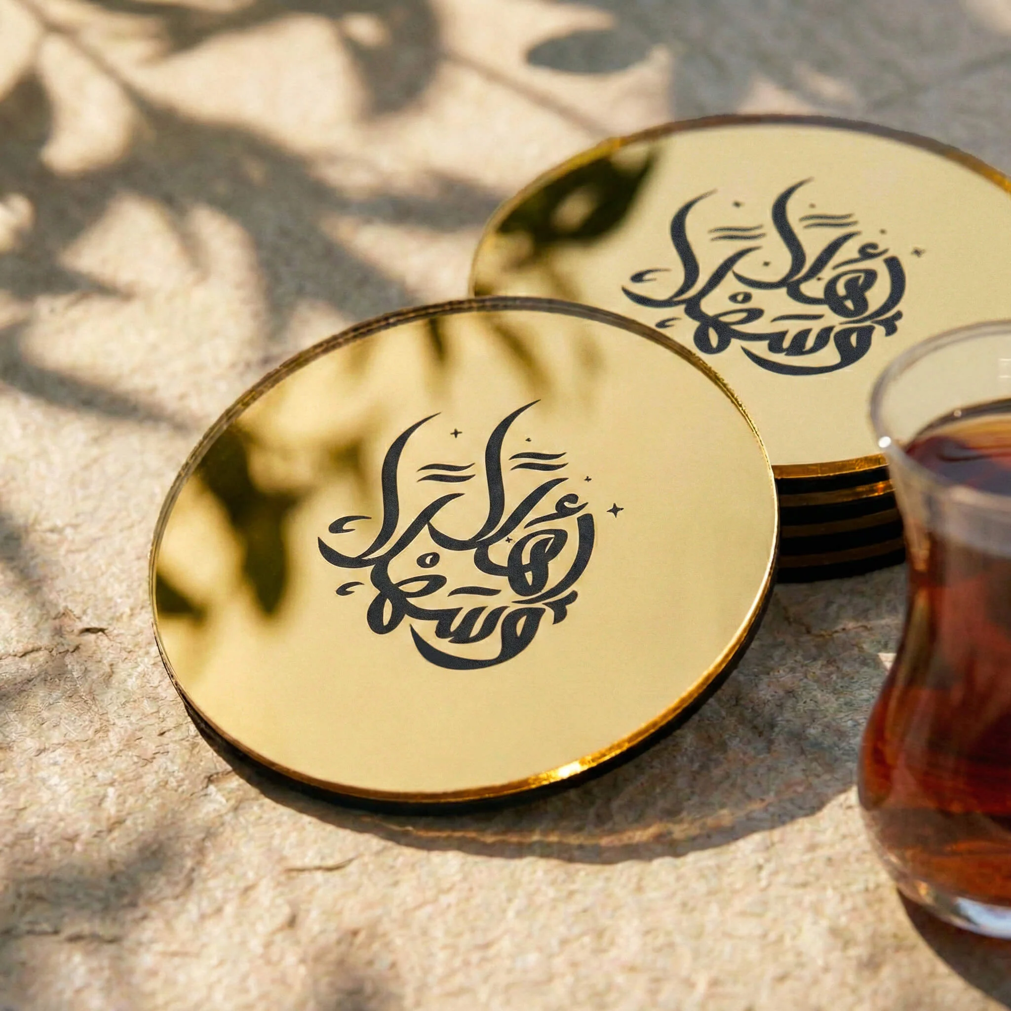 Modern Islamic Acrylic Coasters – Ramadan Table Decor - Image 23