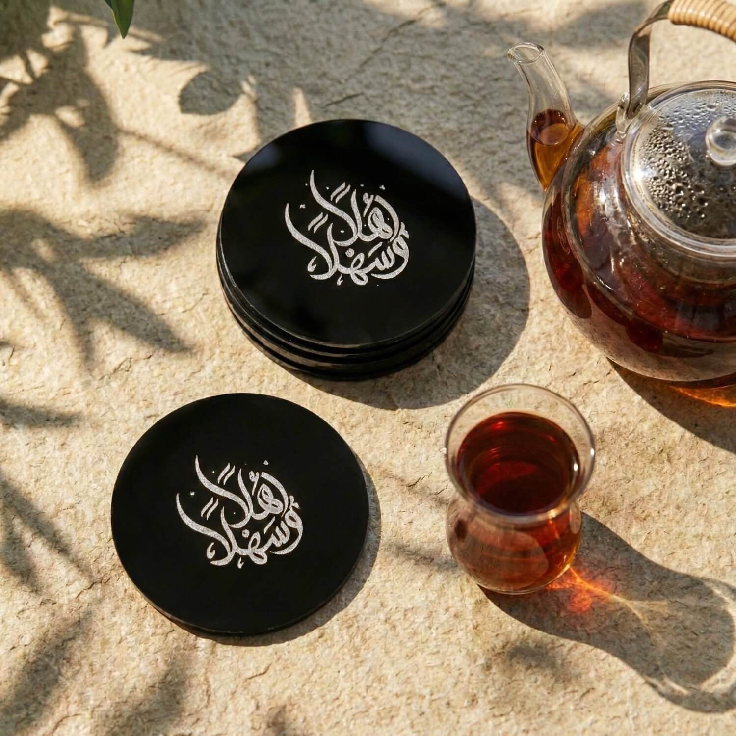 Modern Islamic Acrylic Coasters – Ramadan Table Decor - Image 24