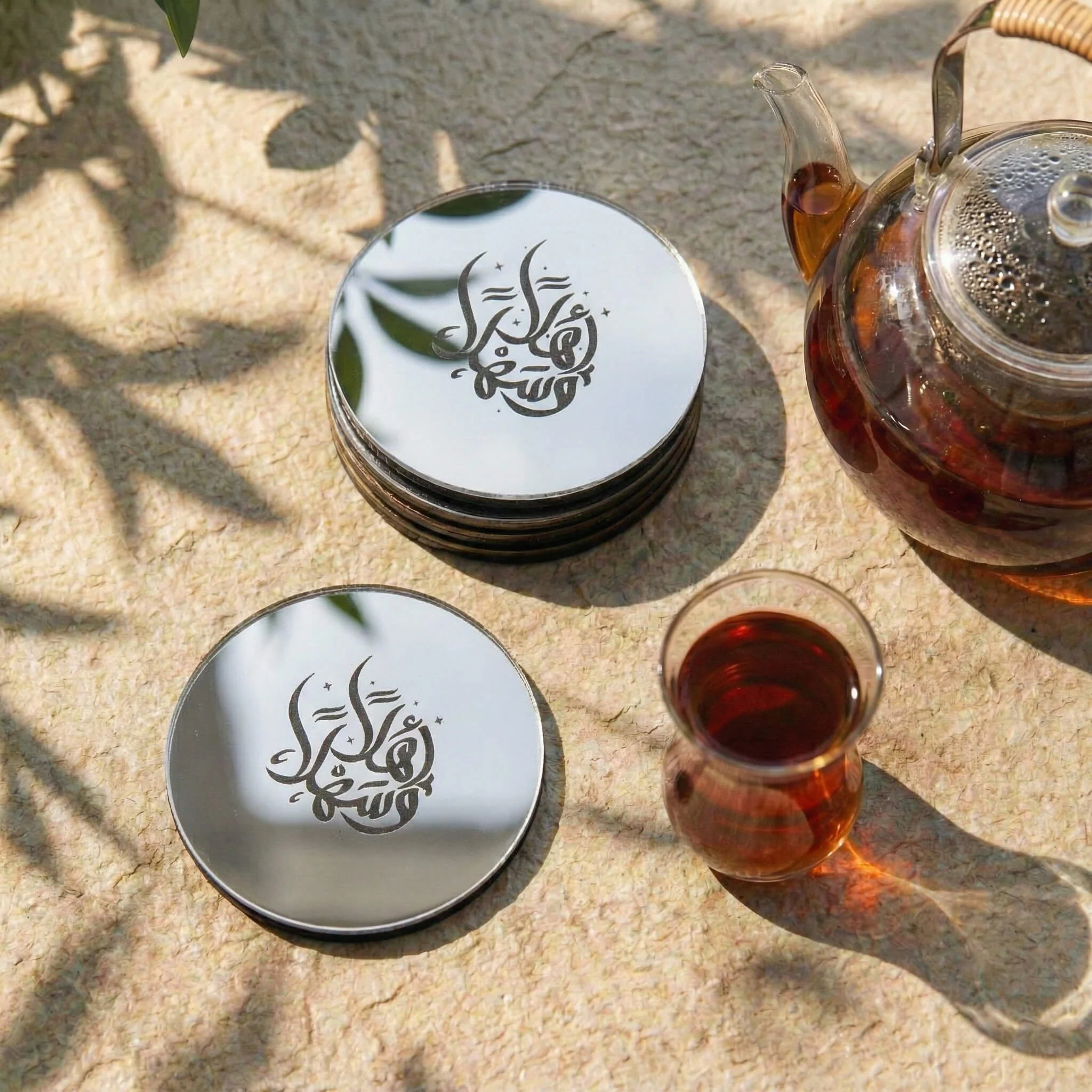 Modern Islamic Acrylic Coasters – Ramadan Table Decor - Image 25