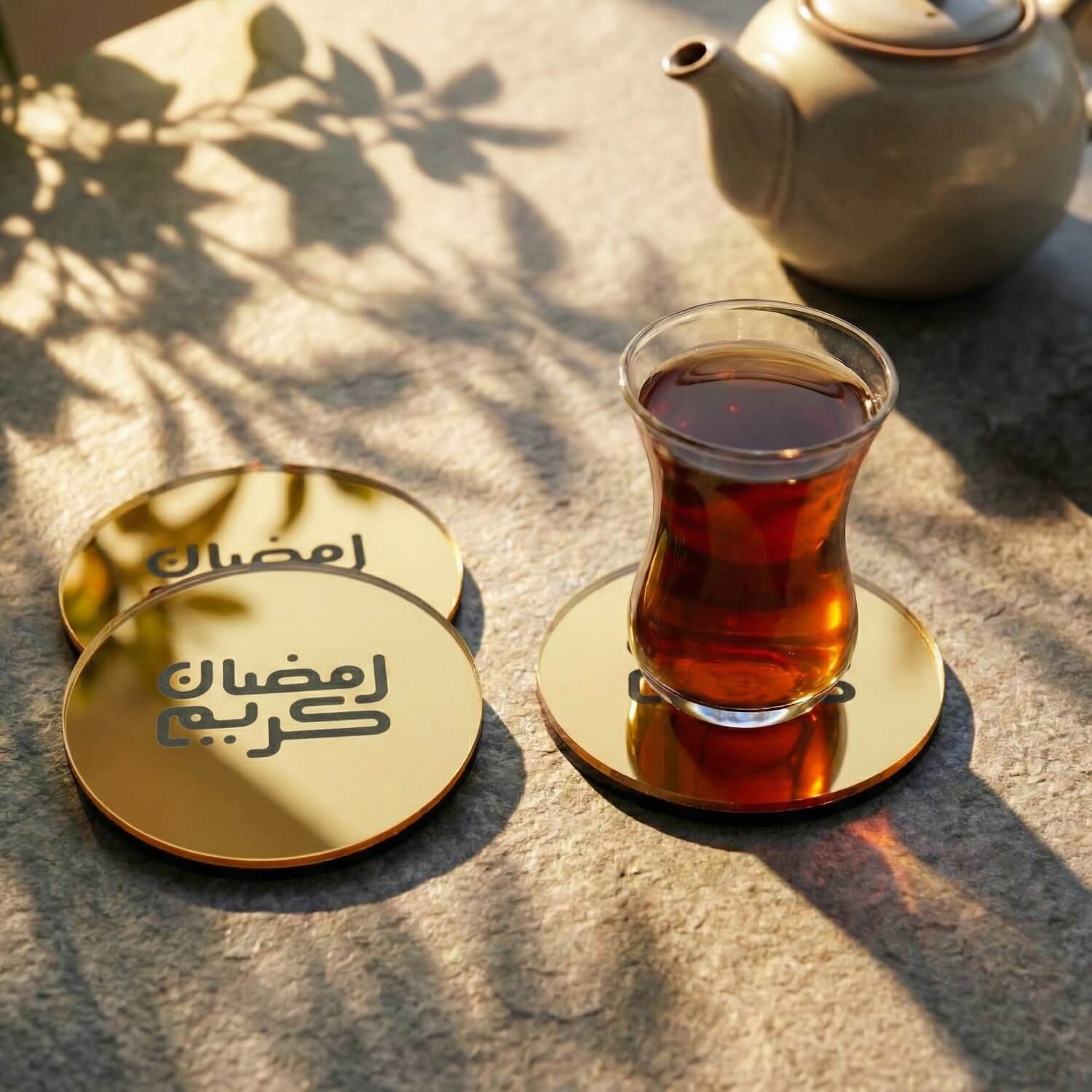 Modern Islamic Acrylic Coasters – Ramadan Table Decor - Image 27