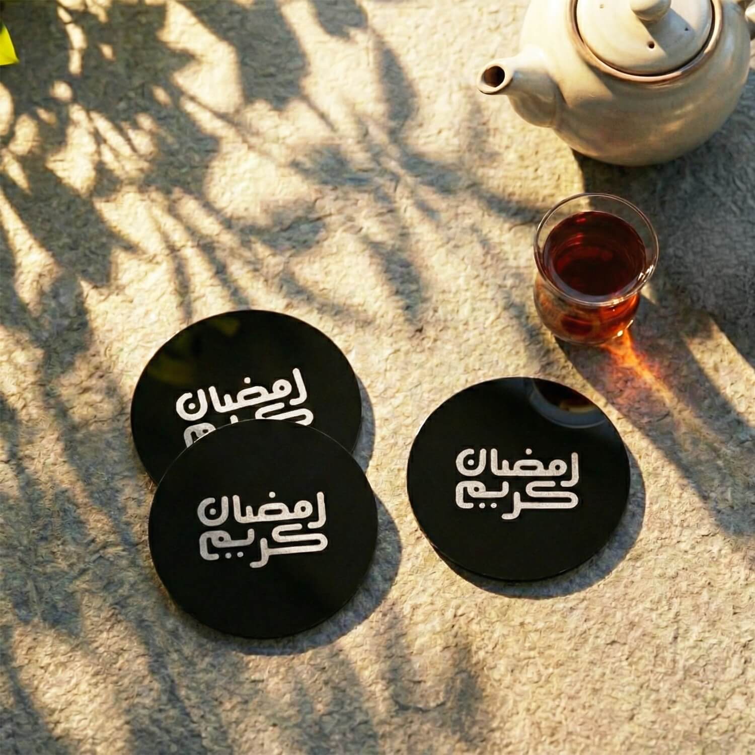 Modern Islamic Acrylic Coasters – Ramadan Table Decor - Image 28