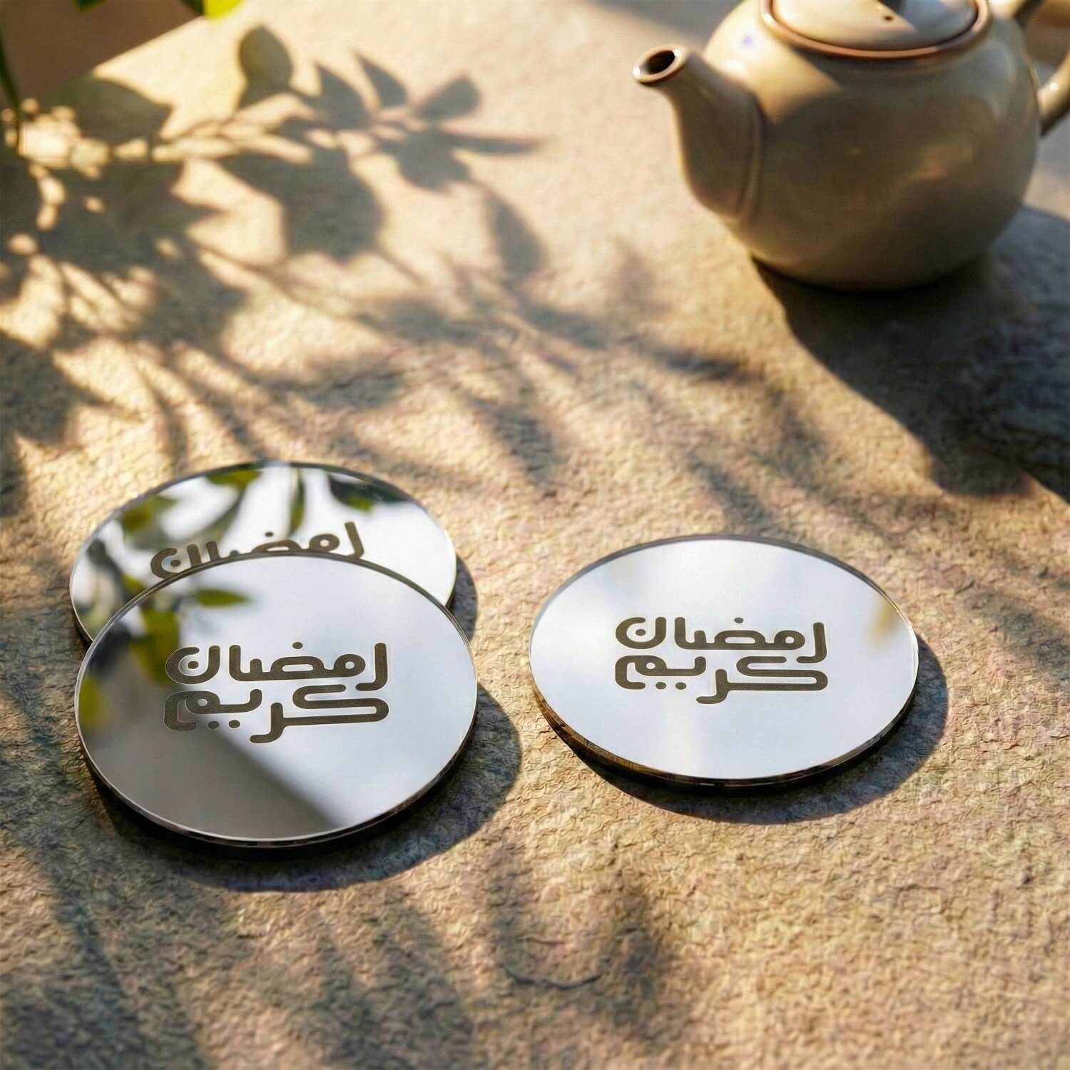 Modern Islamic Acrylic Coasters – Ramadan Table Decor - Image 29