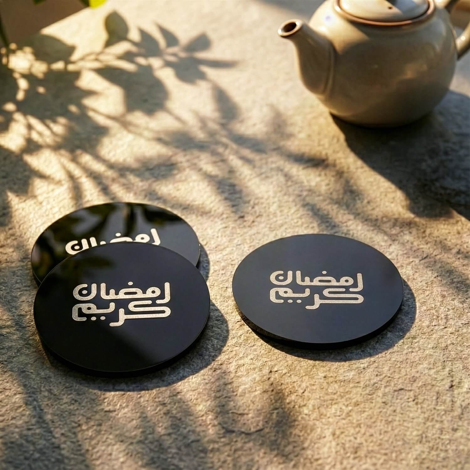 Modern Islamic Acrylic Coasters – Ramadan Table Decor - Image 30