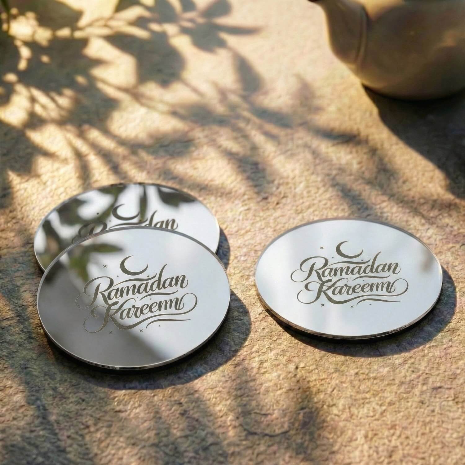 Modern Islamic Acrylic Coasters – Ramadan Table Decor - Image 37