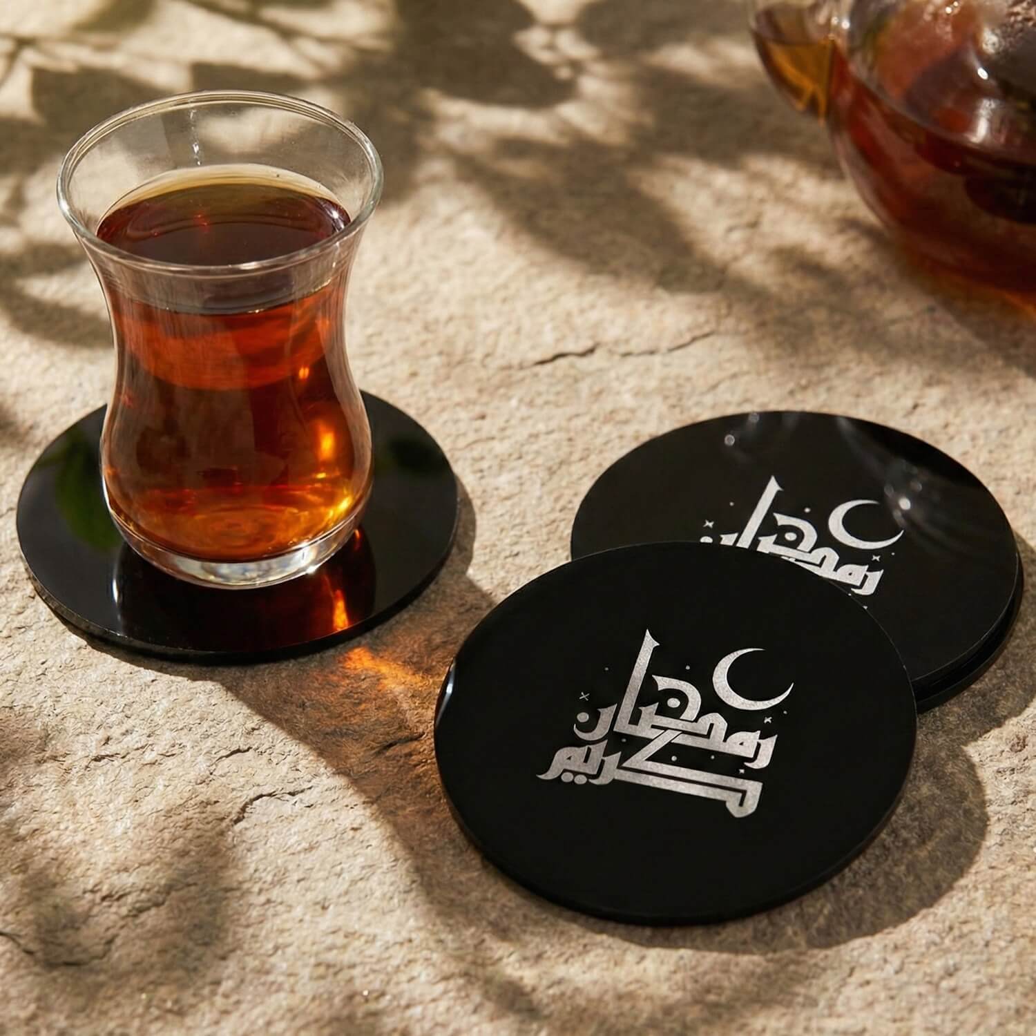Modern Islamic Acrylic Coasters – Ramadan Table Decor - Image 8