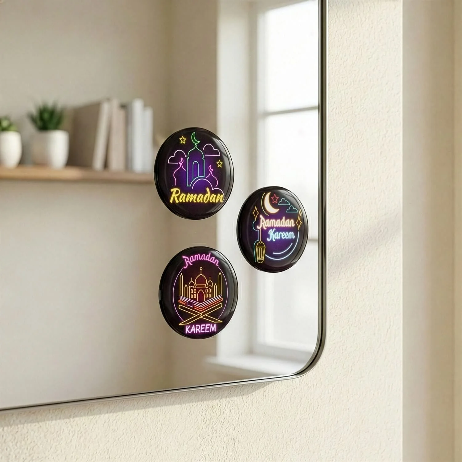 Neon Ramadan Sticker Set – Vibrant Islamic Decals - Image 4
