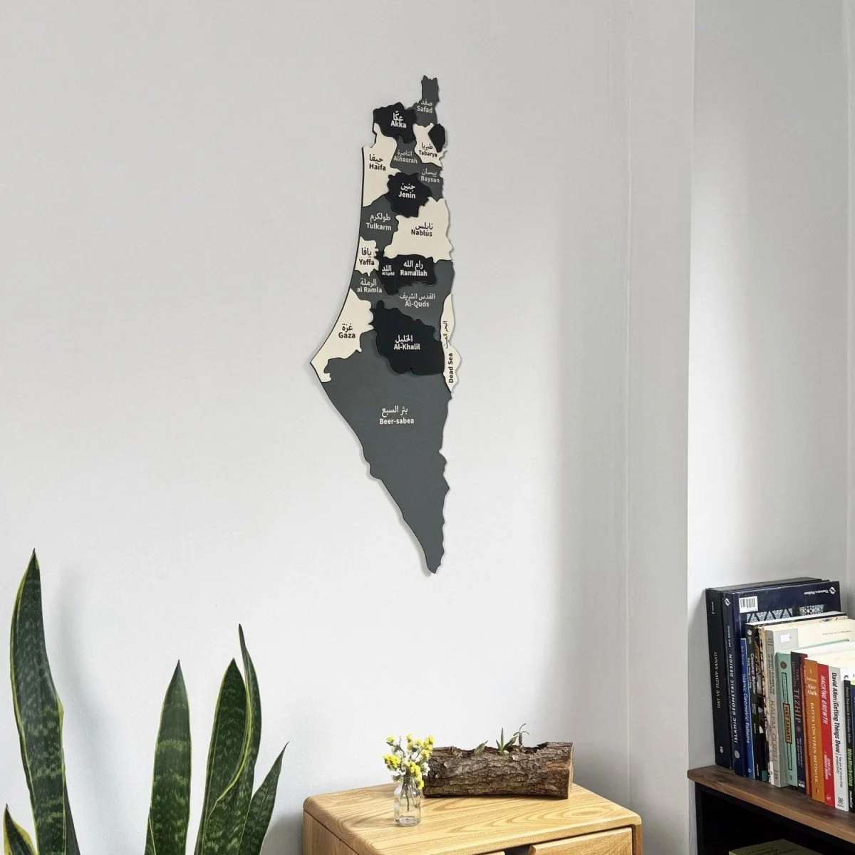 Palestine Map Wall Art, Wood Wall Decor, Gift for Palestinian Friend - Image 10
