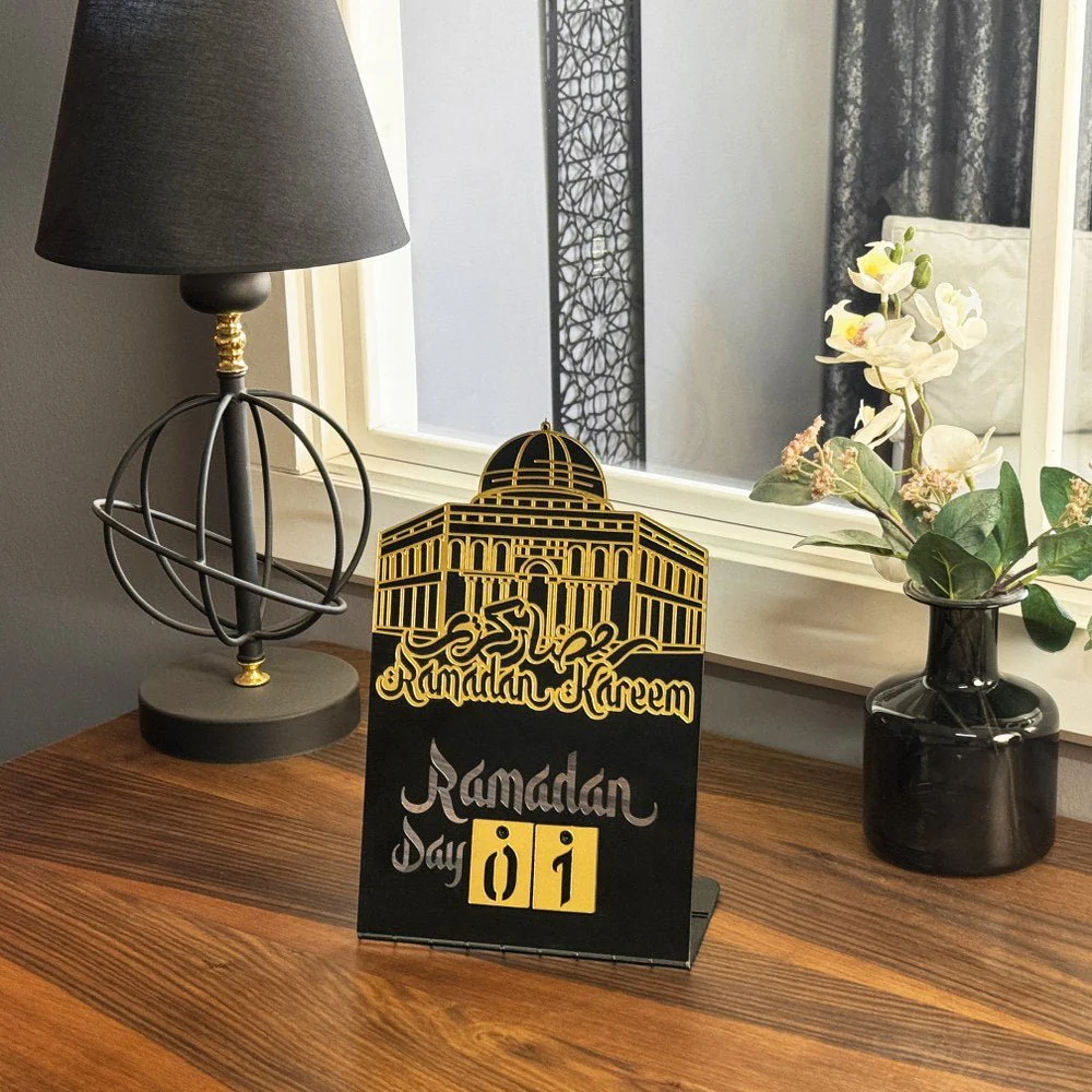 Ramadan Calendar -  Islamic Gift | Masjid Al Aqsa - Ramadan Table Decor - Image 6