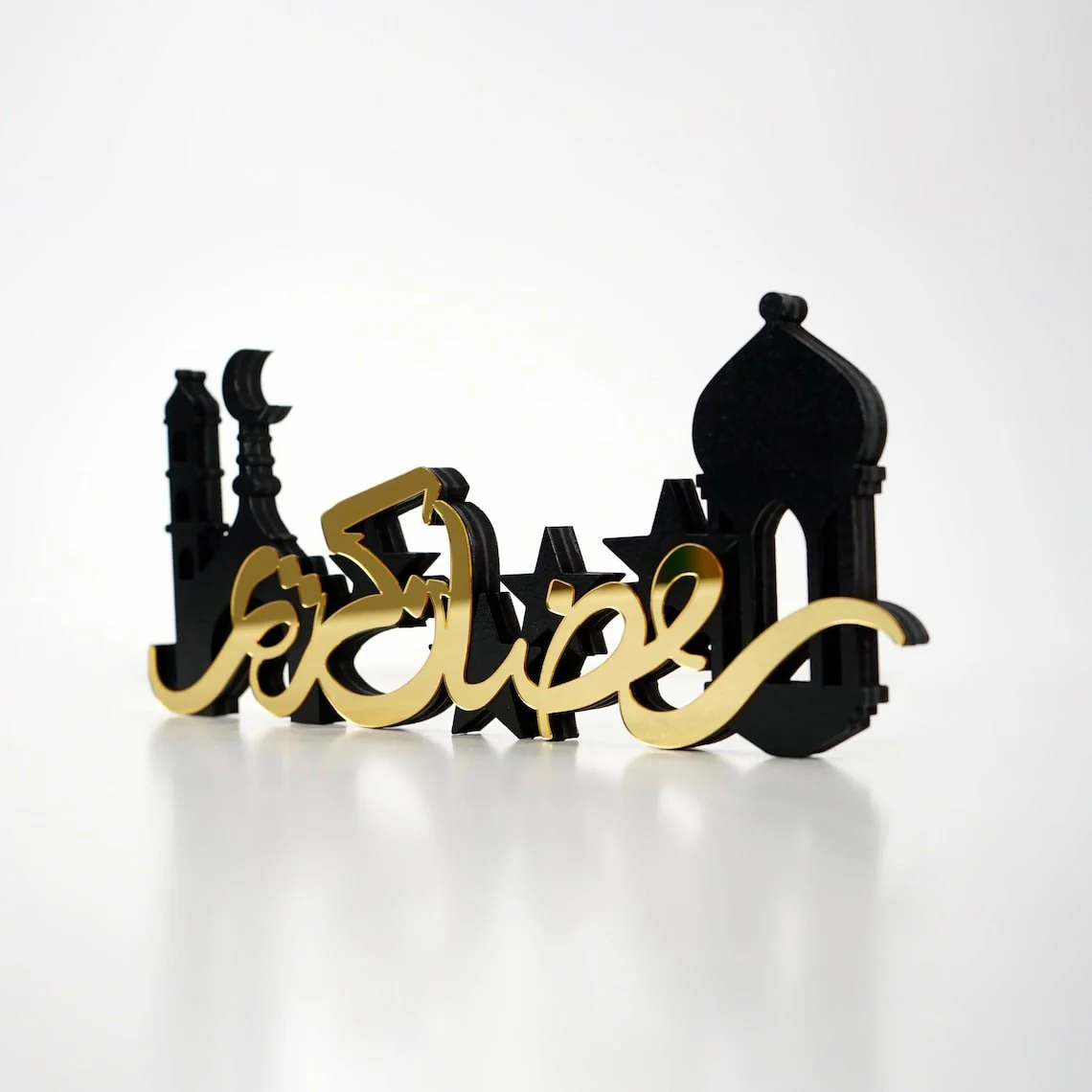 Ramadan Kareem Eid Mubarak Islamic Gift Arabic Calligraphy Table Decor - Image 9