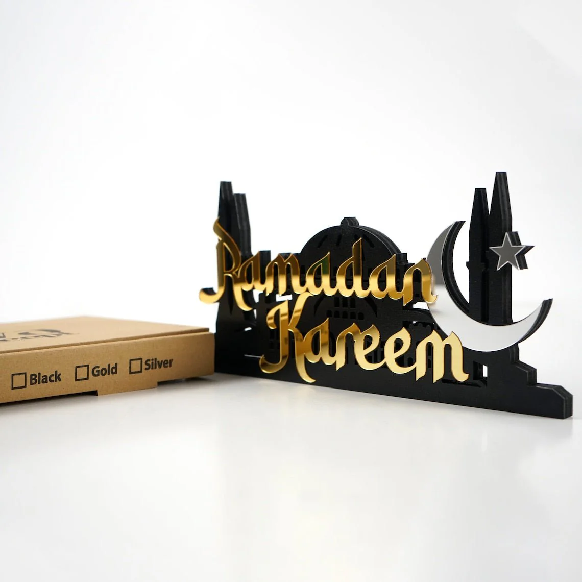 Ramadan Kareem Eid Decoration Islamic Gift Table Decor - Image 4