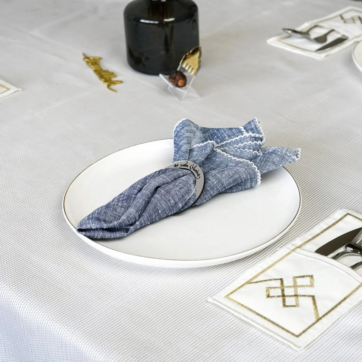 Islamic Napkin Holder - Ramadan Kareem | Circular Arabic Calligraphy - Muslim Table Decor - Image 12