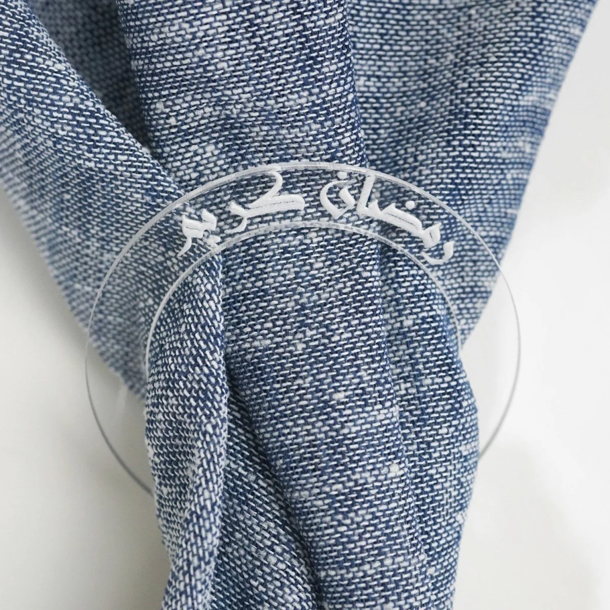 Islamic Napkin Holder - Ramadan Kareem | Circular Arabic Calligraphy - Muslim Table Decor - Image 3