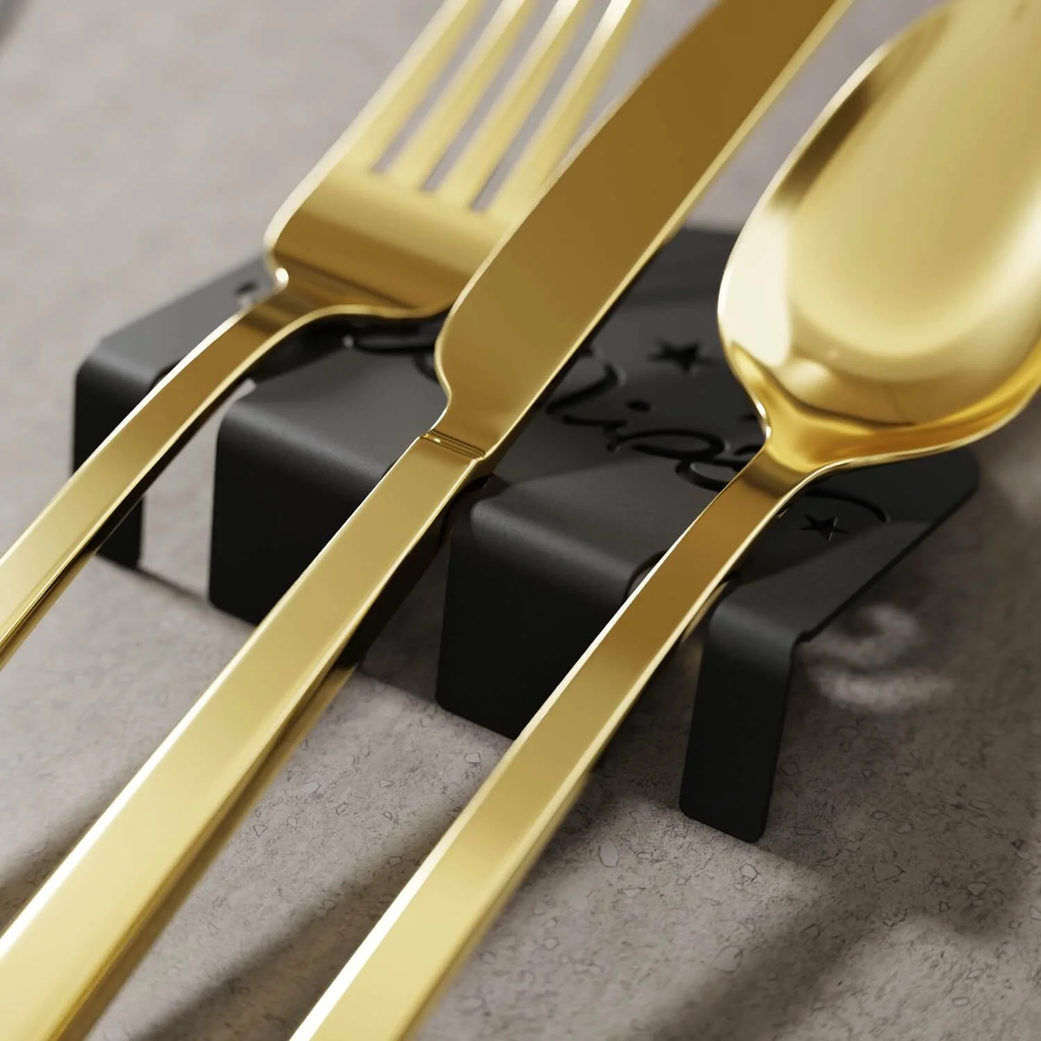 Ramadan Kareem Metal Cutlery Holder – Islamic Iftar Table Decor - Image 8