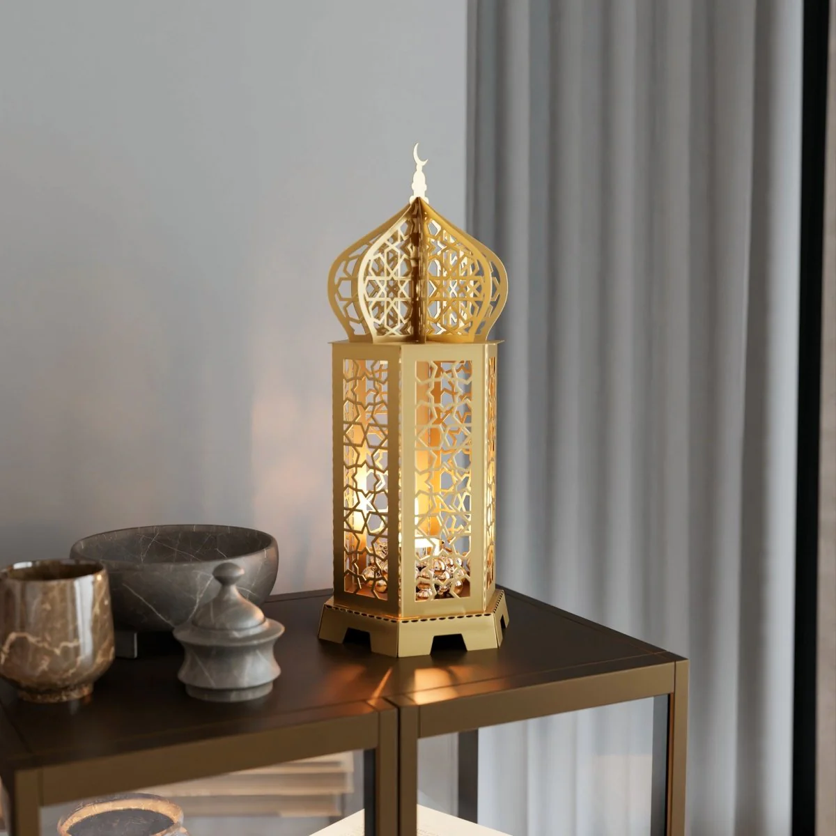 Ramadan Lantern Metal Islamic Wall Art Home Decor - Image 7