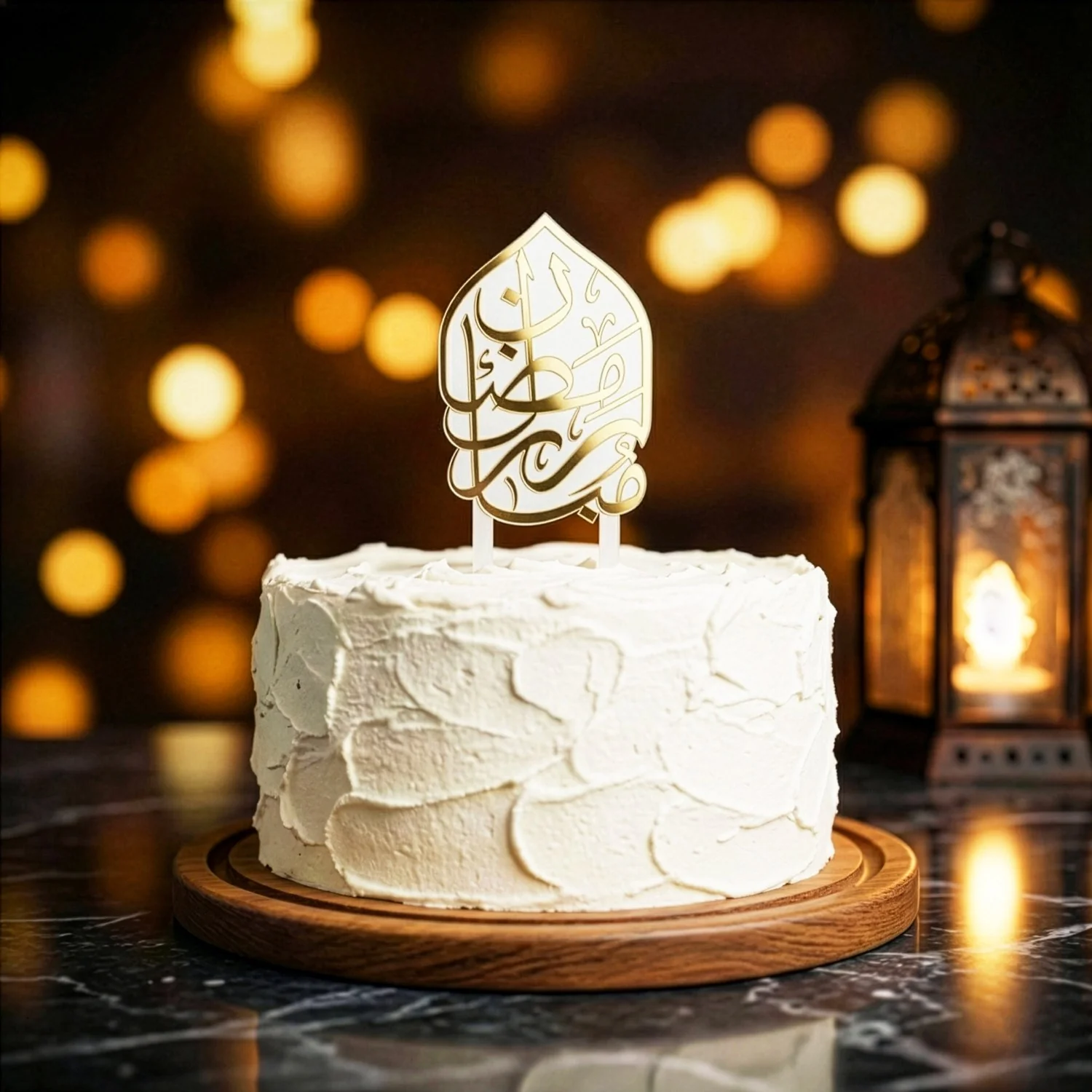 Ramadan Mubarak Cake Topper – Islamic Calligraphy Acrylic Decor - Image 17