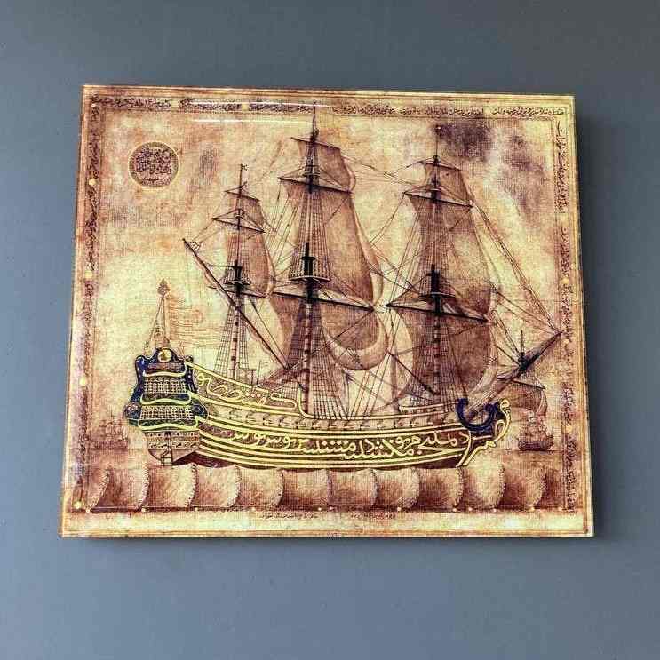 Seven Sleepers Printing on Tempered Glass Islamic Wall Decor - Image 7
