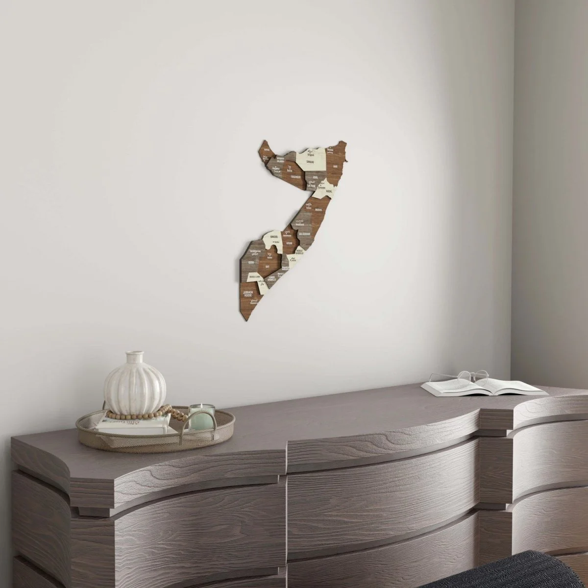 Somalia Map Wall Decor – Elegant Wooden Design for Your Home - Image 4