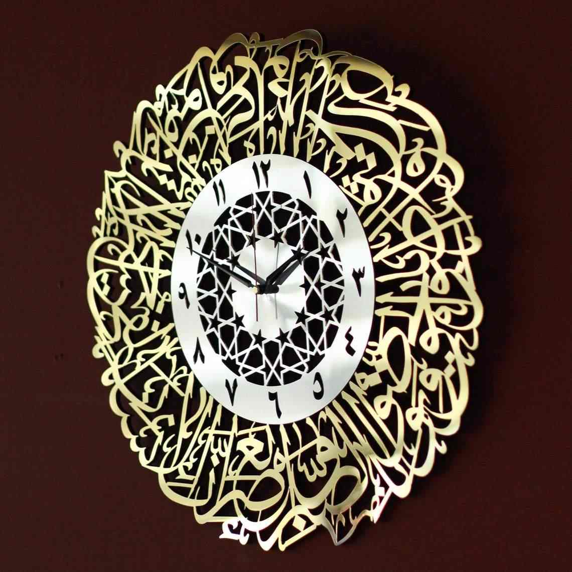 Surah Al Asr Wooden Clock | Arabic Calligraphy - Islamic Wall Art - Image 5