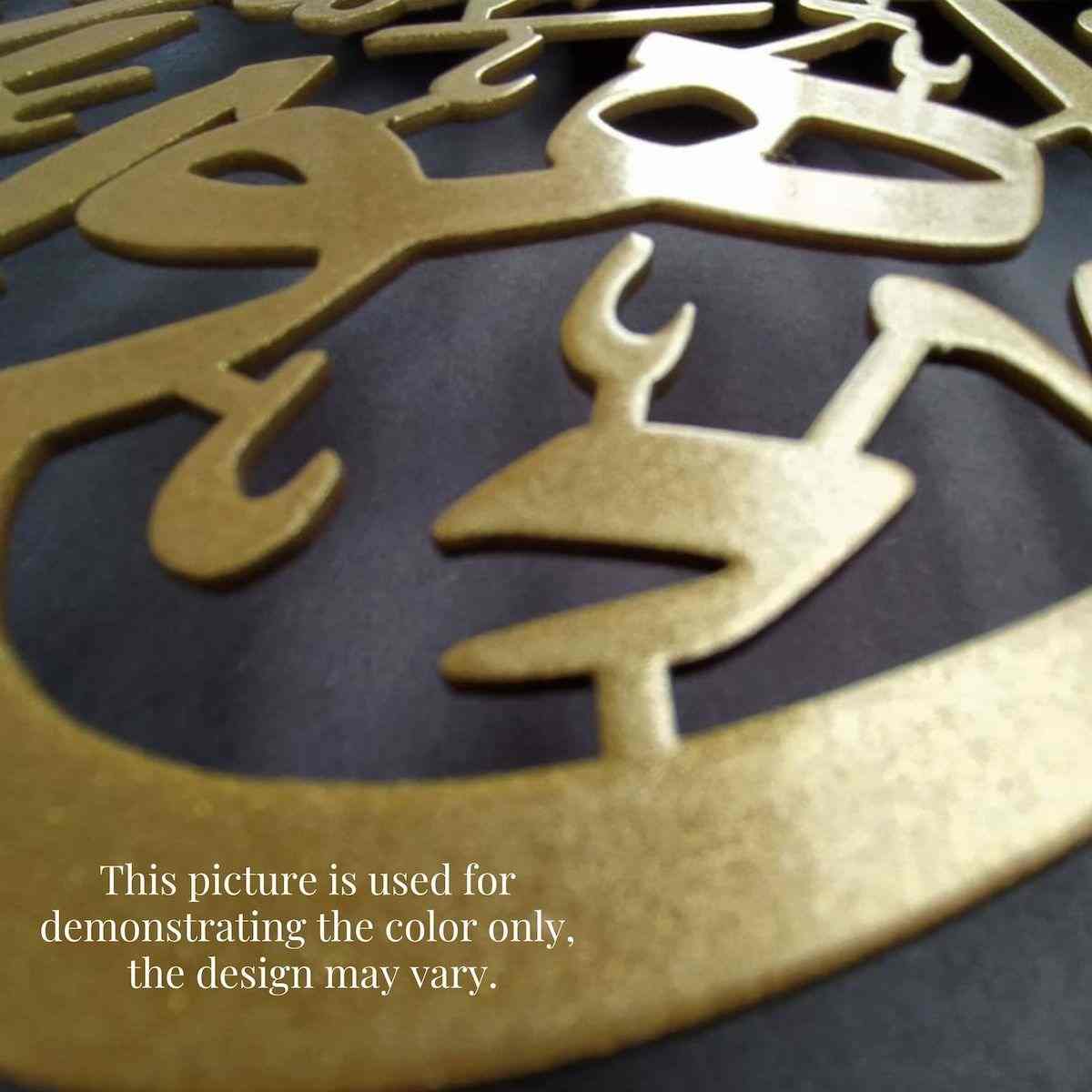 Surah Ar-Rum Verse 21 - Metal Islamic Wall Art, Wedding Gift - Image 4