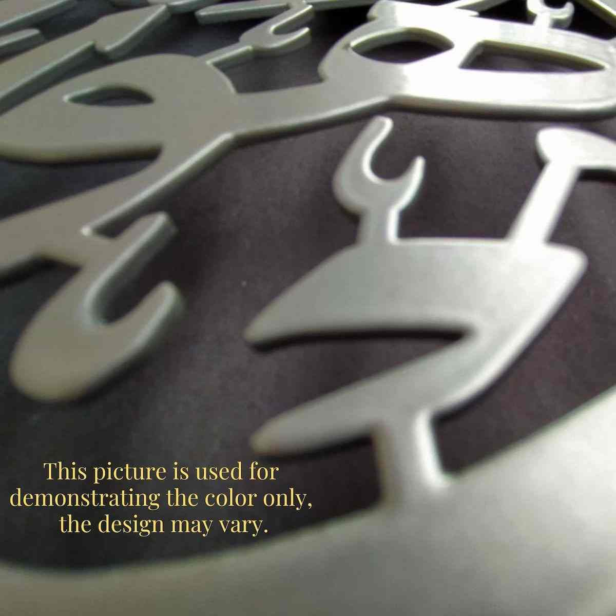 Fazkuruni Azkurkum Arabic Calligraphy Decor, Al Baqarah Verse 152 - Vertical Metal Islamic Wall Art - Image 7