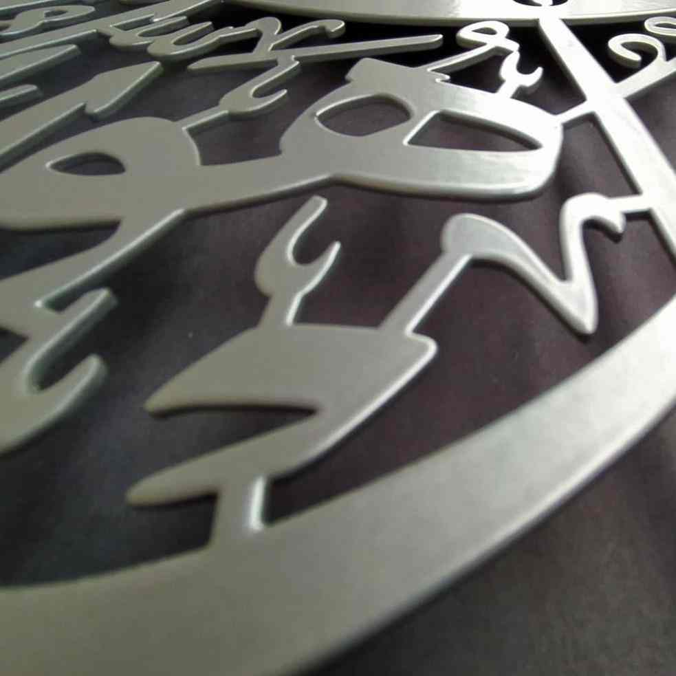 Surah Al Falaq - Metal Islamic Wall Art, Powder Painted - Image 6